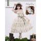 Mewroco Bunny Day Embroidered JSK and Print JSK(Reservation/Full Payment Without Shipping)